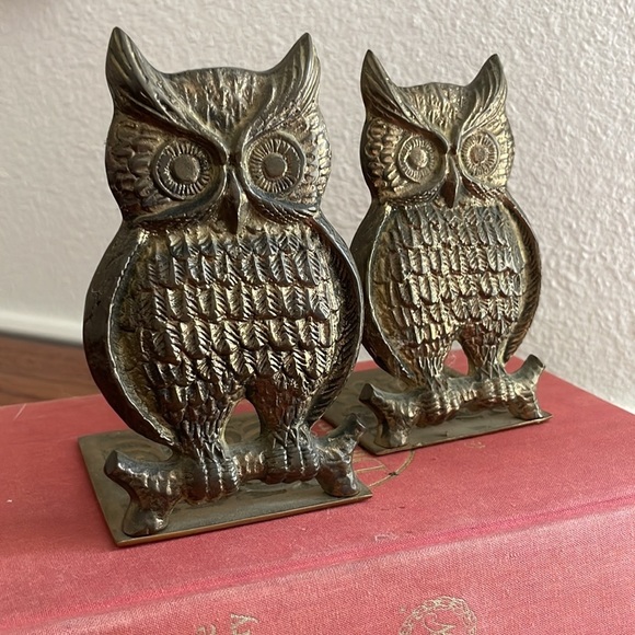 Other - Vintage! Owl Book Ends 🦉